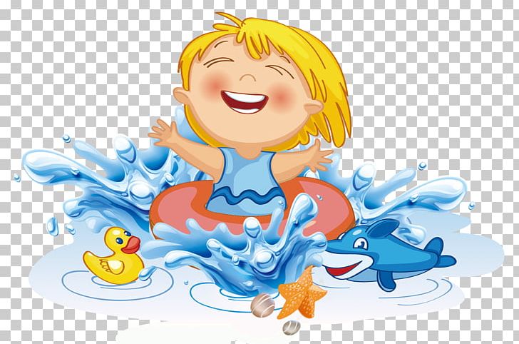 Swimming Children PNG, Clipart, Amusement Park, Art, Blue, Boy, Cartoon Free PNG Download
