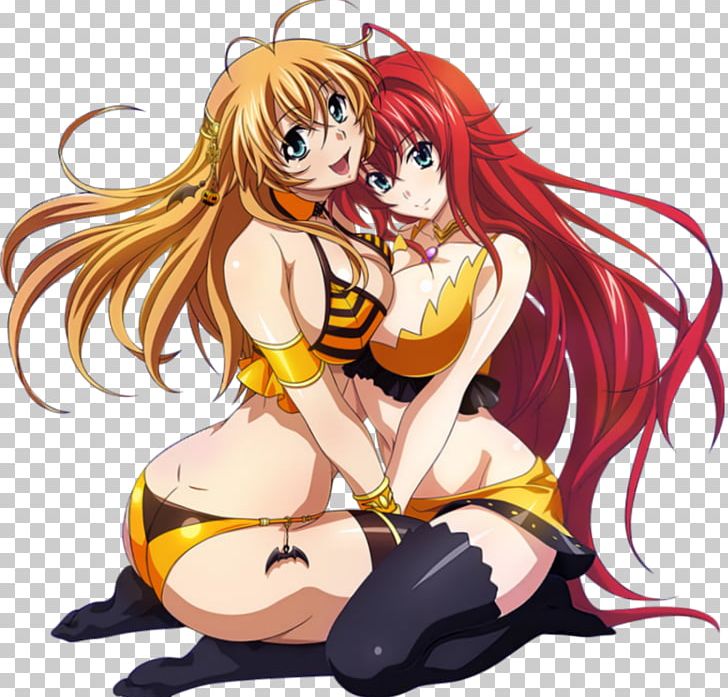 Rias Gremory Anime High School DxD Ikki Tousen PNG, Clipart, Anime, Art, Artwork, Brown Hair, Cartoon Free PNG Download
