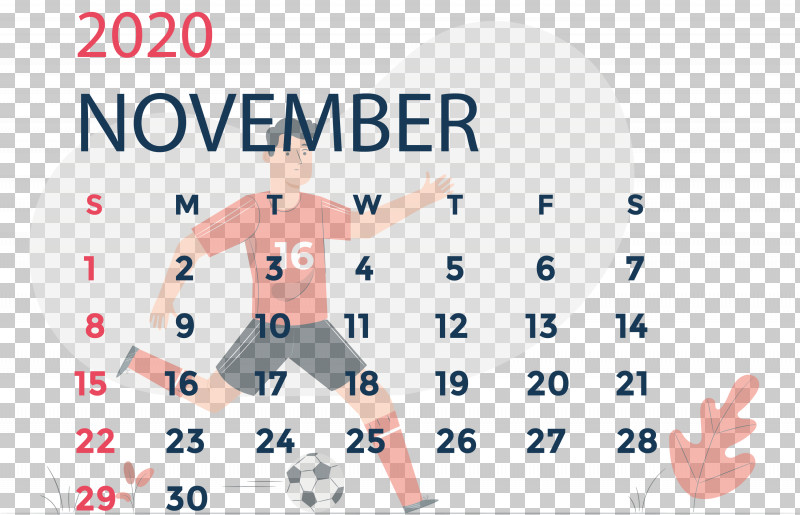 November 2020 Calendar November 2020 Printable Calendar PNG, Clipart, Area, Behavior, Biology, Calendar System, Human Free PNG Download