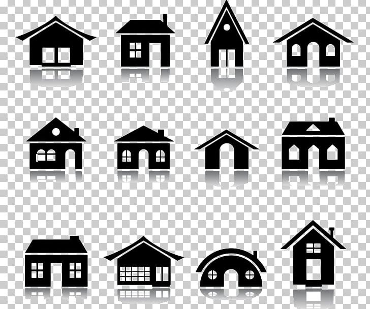 Computer Icons House PNG, Clipart, Angle, Apartment, Black, Black And White, Brand Free PNG Download