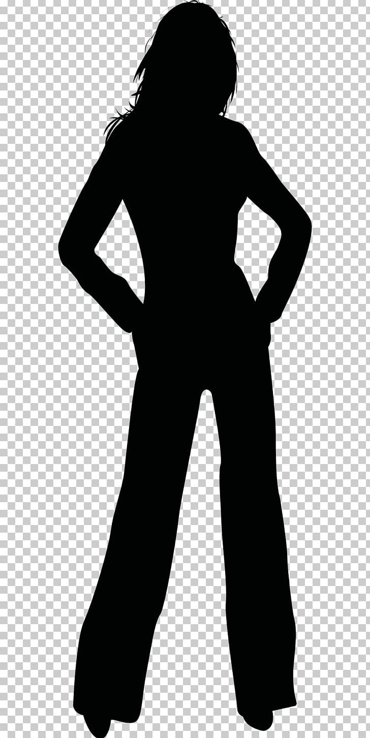 Woman Silhouette PNG, Clipart, Angle, Arm, Black, Black And White, Clothing Free PNG Download