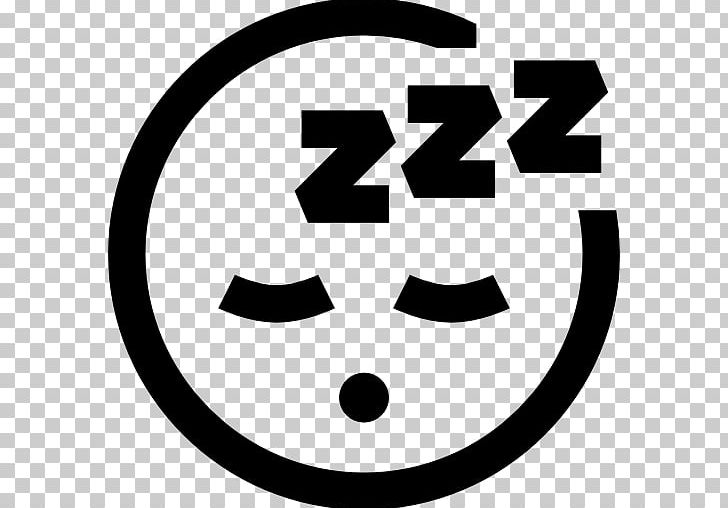 Computer Icons Emoticon Smiley Sleep PNG, Clipart, Area, Black And White, Circle, Computer Icons, Emoji Free PNG Download