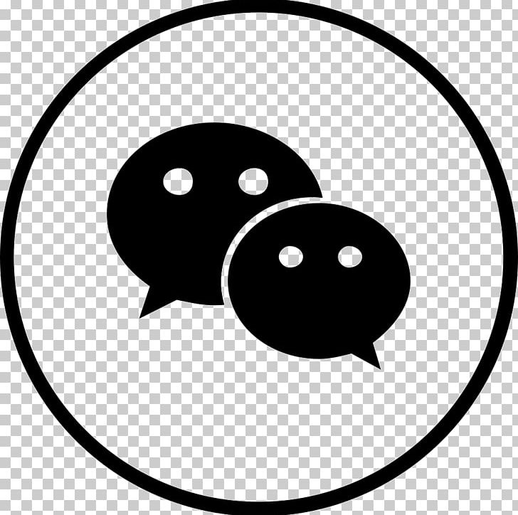 WeChat Logo Computer Icons PNG, Clipart, App Store, Area, Black, Black And White, Circle Free PNG Download