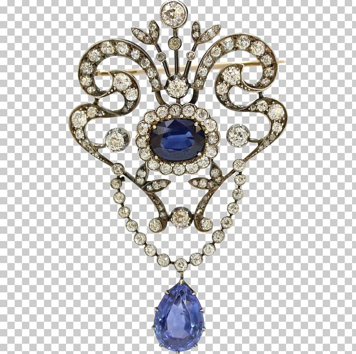 Sapphire Jewellery Ruby Lane Brooch Diamond PNG, Clipart, Alpha And Omega, Belle Epoque, Body Jewellery, Body Jewelry, Brooch Free PNG Download