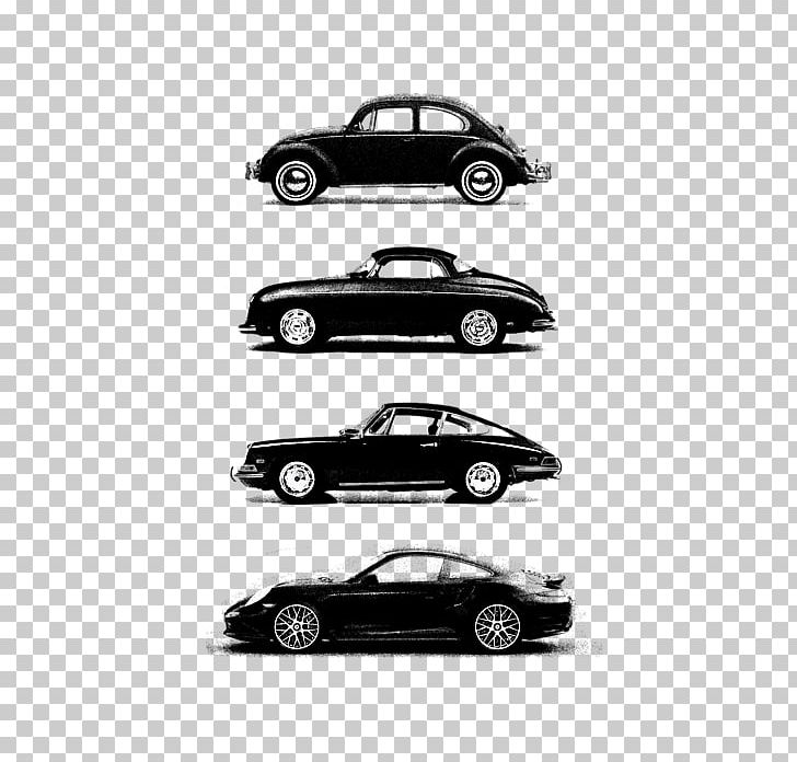 Volkswagen Beetle T-shirt Volkswagen Group Car Porsche 911 PNG, Clipart, Automotive Design, Automotive Exterior, Black And White, Brand, Bumper Free PNG Download