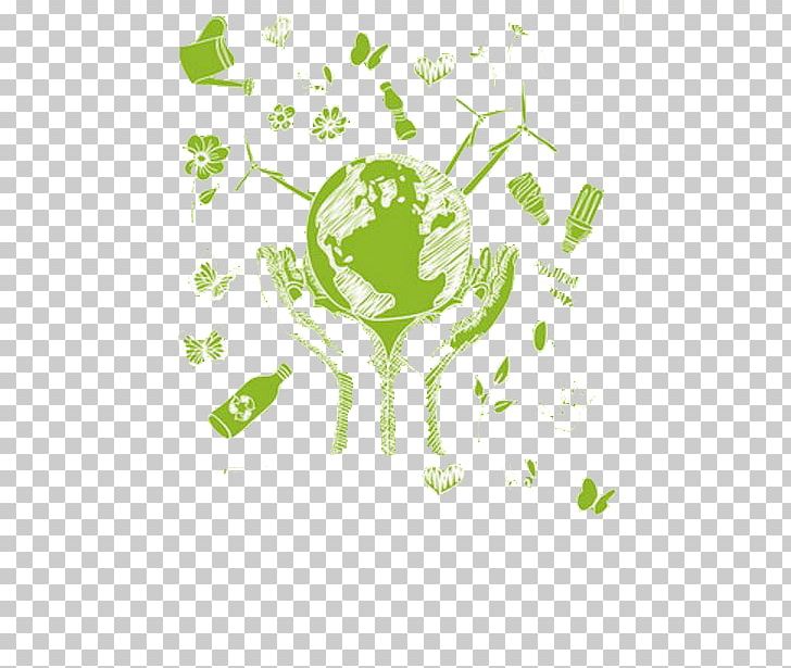 Earth Green Graphic Design PNG, Clipart, Background Green, Border, Circ, Encapsulated Postscript, Flowers Free PNG Download