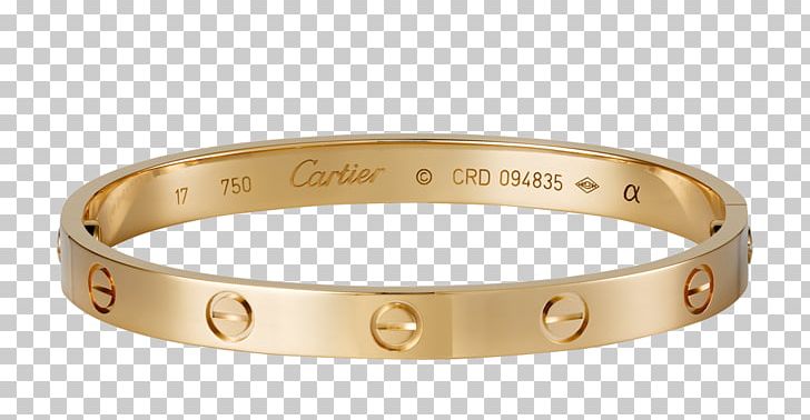 Love Bracelet Cartier Gold Jewellery PNG, Clipart, Aldo Cipullo, Bangle, Bracelet, Cartier, Cartier Love Free PNG Download