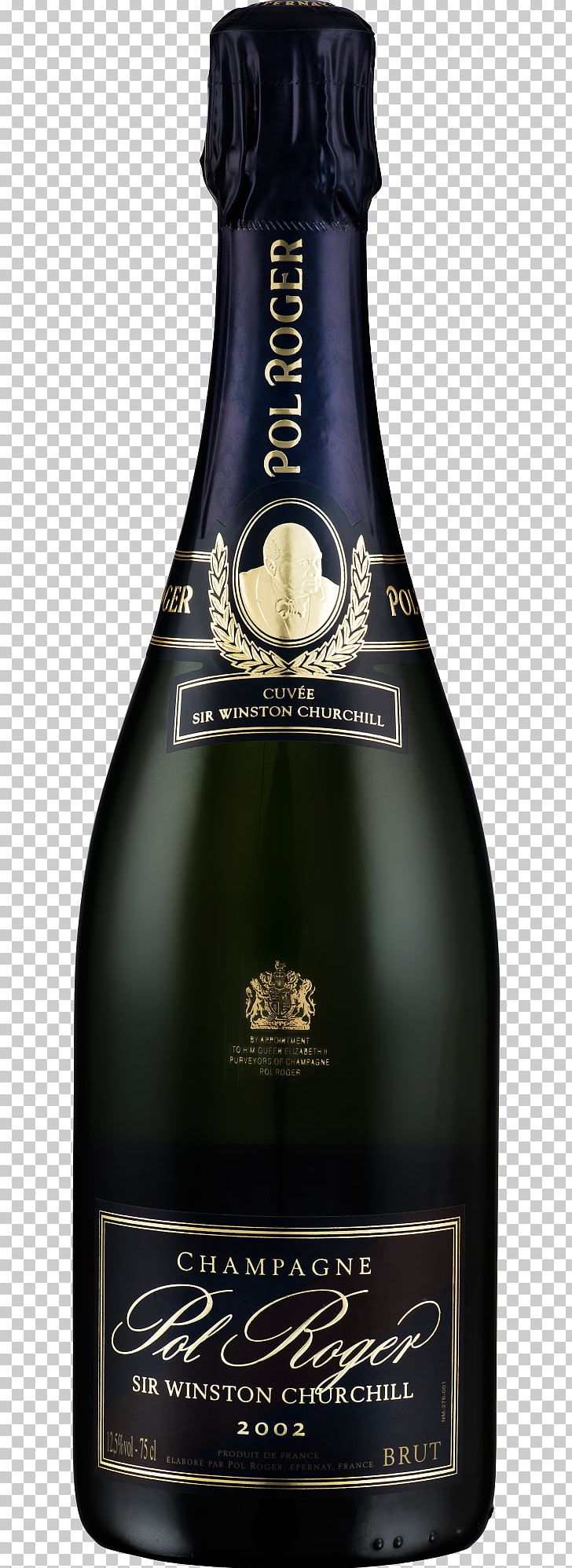 Champagne Wine Pol Roger Liqueur Glass Bottle PNG, Clipart, Alcoholic Beverage, Bottle, Champagne, Distilled Beverage, Drink Free PNG Download