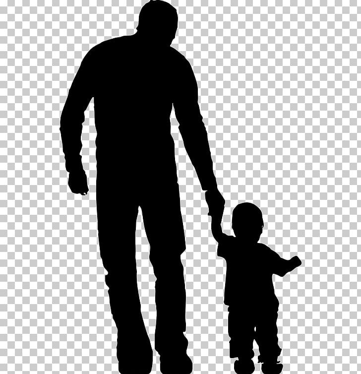 Father Silhouette Drawing Child PNG, Clipart, Aggression, Black, Black And White, Child, Daughter Free PNG Download