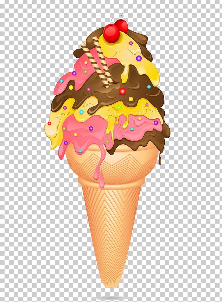 Ice Cream Cone Cupcake Chocolate Ice Cream PNG, Clipart, Cake, Chocolate, Chocolate Bar, Chocolate Ice Cream, Chocolate Sauce Free PNG Download