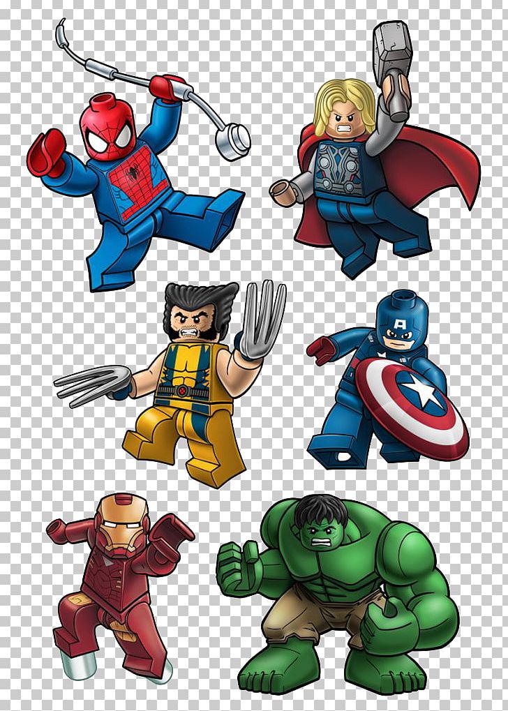 Lego Marvel Super Heroes Wolverine Deadpool Lego Marvel's Avengers Captain America PNG, Clipart, Action Figure, Art, Captain America, Cartoon, Comic Free PNG Download