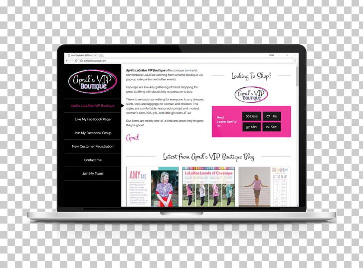Responsive Web Design Graphic Design Contact Page PNG, Clipart, Advertising, April, Blog, Boutique, Brand Free PNG Download