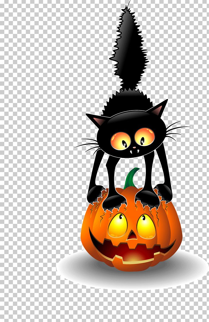 Black Cat Halloween PNG, Clipart, Calabaza, Cartoon Character, Cartoon Eyes, Cat Like Mammal, Christmas Decoration Free PNG Download