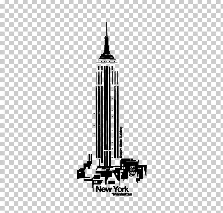 Empire State Building Architecture Wall Phonograph Record PNG, Clipart, Architecture, Bertikal, Black And White, Building, Child Free PNG Download