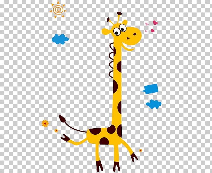 Giraffe Wall Decal Growth Chart PNG, Clipart, Animal Figure, Animals, Area, Cartoon, Cartoon Giraffe Free PNG Download