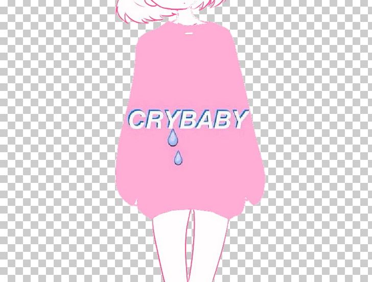 Cry Baby Pink Aesthetics Design Pastel PNG, Clipart,  Free PNG Download