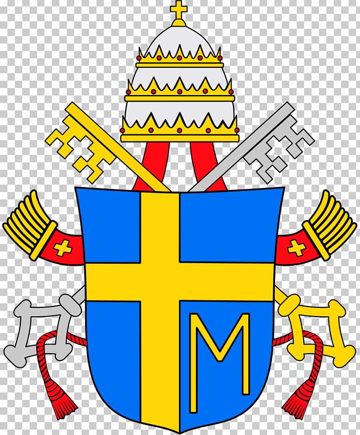 Pope Papal Coats Of Arms Coat Of Arms Marian Cross Papal Tiara PNG, Clipart, Area, Artwork, Christian Cross, Coat Of Arms, Coat Of Arms Of Pope Francis Free PNG Download