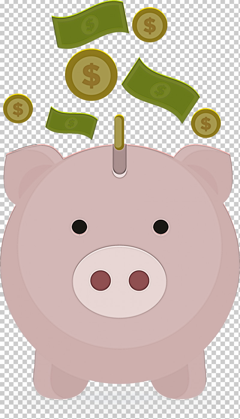 Piggy Bank PNG, Clipart, Cartoon, Livestock, Piggy Bank, Saving, Smile Free PNG Download