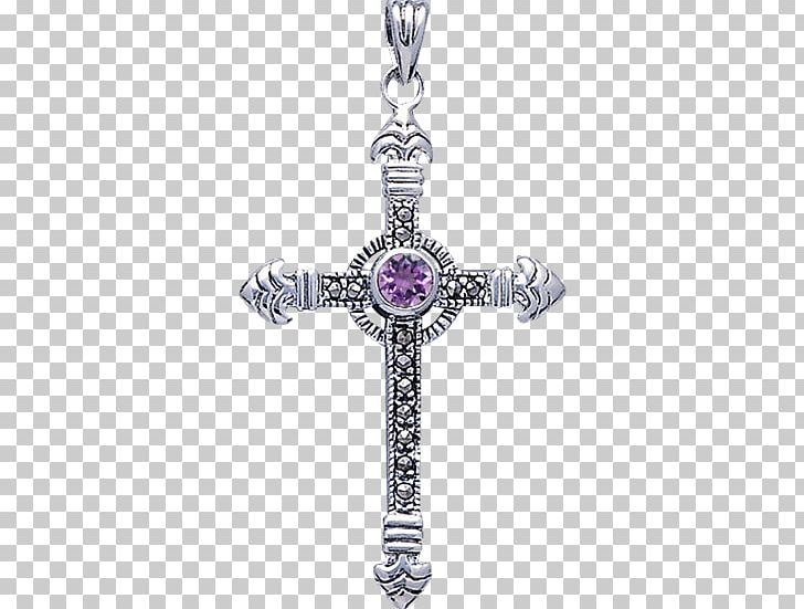 Cross Charms & Pendants Jewellery Gemstone Marcasite PNG, Clipart, Amethyst, Body Jewelry, Charms Pendants, Christian Cross, Cross Free PNG Download