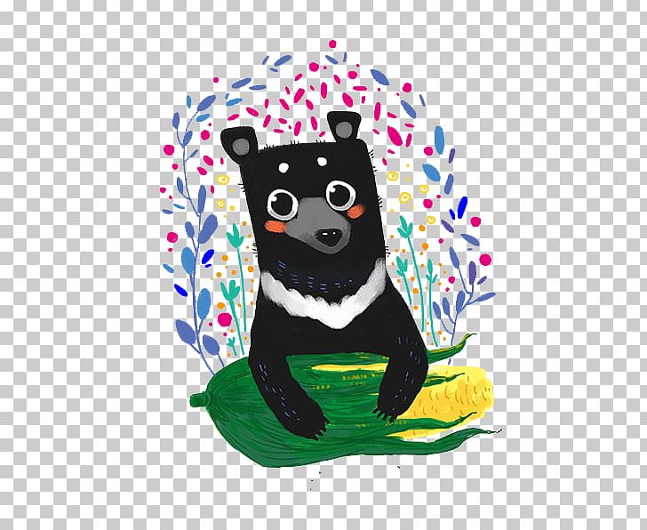 American Black Bear Cartoon Illustration PNG, Clipart, American Black Bear, Animals, Animation, Art, Bear Free PNG Download