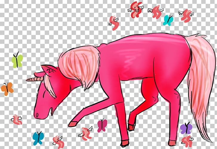 Muscle Pink M Legendary Creature PNG, Clipart, Art, Cartoon, Fictional Character, Horse, Horse Like Mammal Free PNG Download