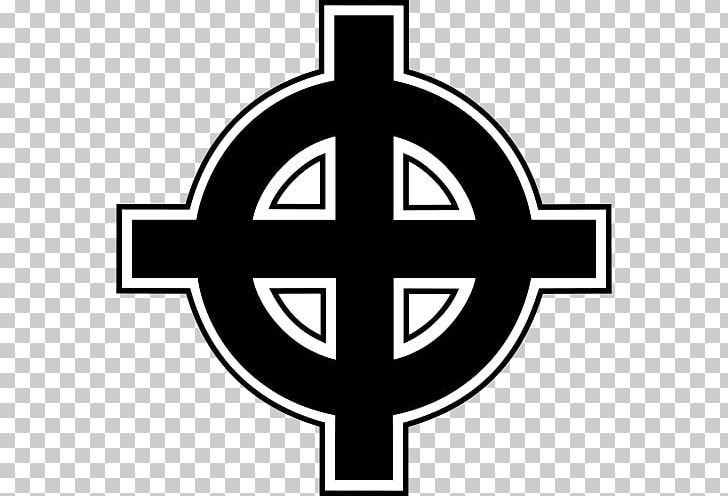 Logo Symbol United States Neo-Nazism Celtic Cross PNG, Clipart, Artwork, Black And White, Celtic, Celtic Cross, Christian Cross Free PNG Download