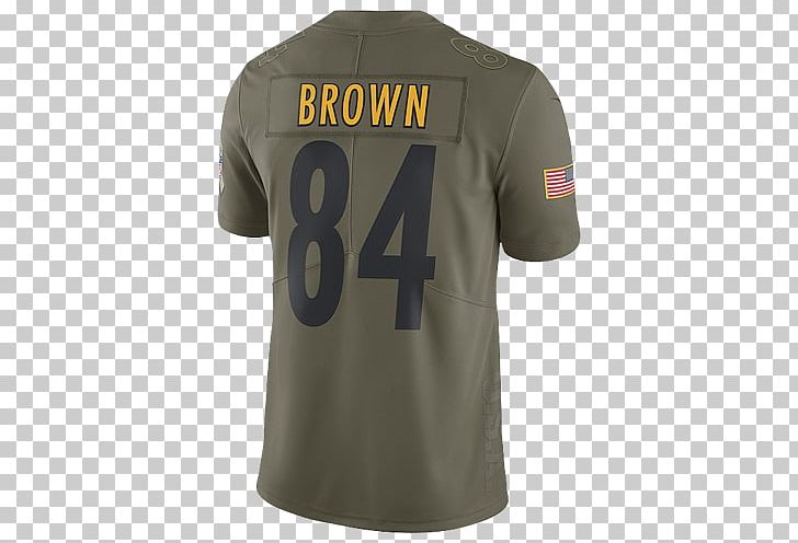 Pittsburgh Steelers 2017 NFL Season T-shirt Sports Fan Jersey PNG, Clipart, 2017 Nfl Season, Active Shirt, Antonio Brown, Brand, Clothing Free PNG Download