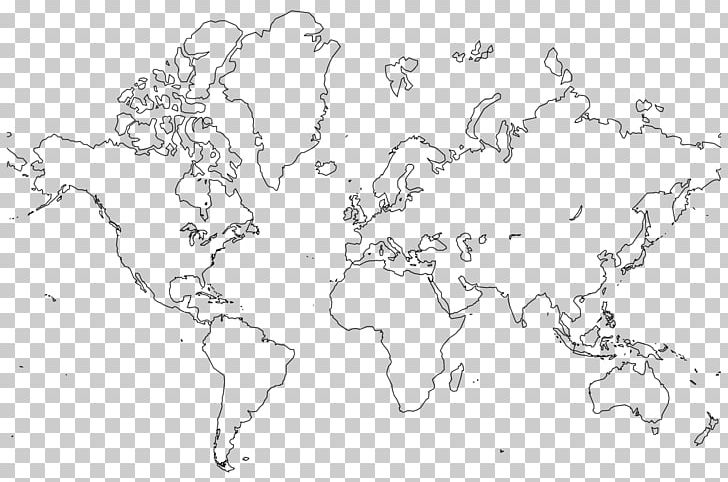 World Map Drawing PNG, Clipart, Area, Artwork, Black And White, Blank Map, Drawing Free PNG Download