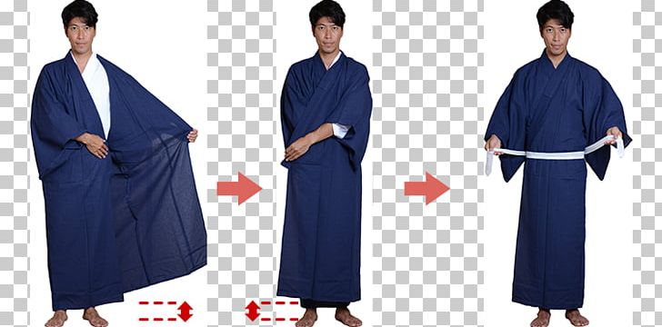 Robe Yukata Kimono Obi Clothing PNG, Clipart, Academic Dress, Belt, Blue, Clothing, Costume Free PNG Download