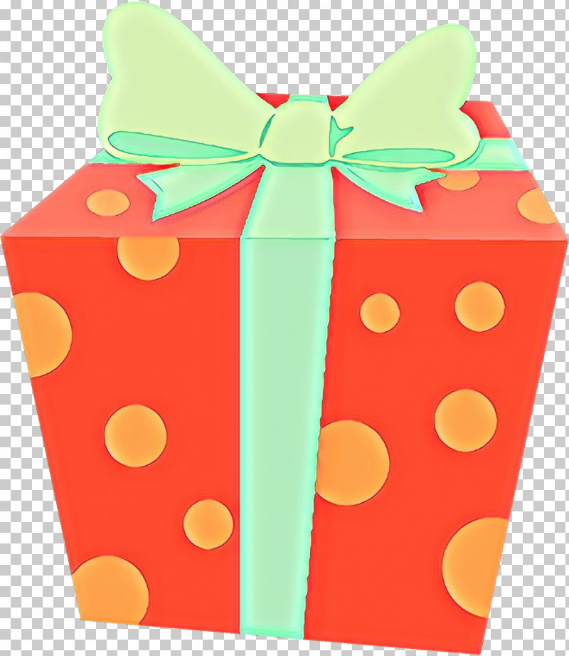 Polka Dot PNG, Clipart, Gift Wrapping, Orange, Polka Dot, Present, Ribbon Free PNG Download