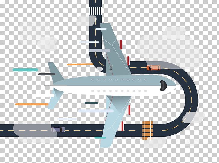 Airplane Airport Flat Design PNG, Clipart, Aerospace Engineering, Aircraft, Aircraft Design, Aircraft Route, Angle Free PNG Download