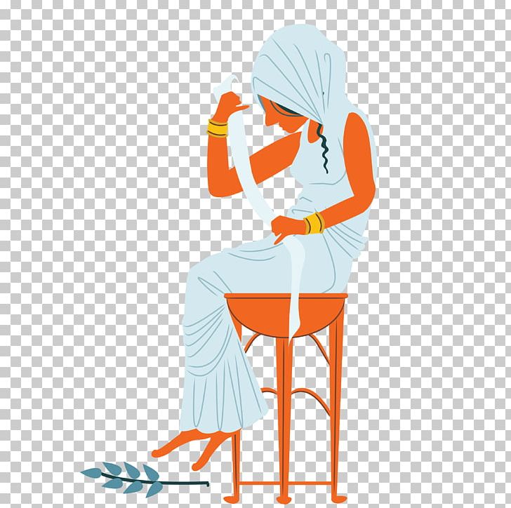 Delphic Sibyl Pythia Oracle Cartoon PNG, Clipart, Arm, Art, Cartoon, Chair, Character Free PNG Download