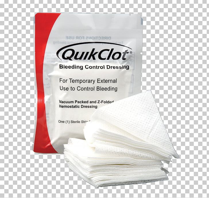 QuikClot Dressing Emergency Bleeding Control Antihemorrhagic Wound PNG, Clipart, Antihemorrhagic, Automated External Defibrillators, Bandage, Bleeding, Coagulation Free PNG Download