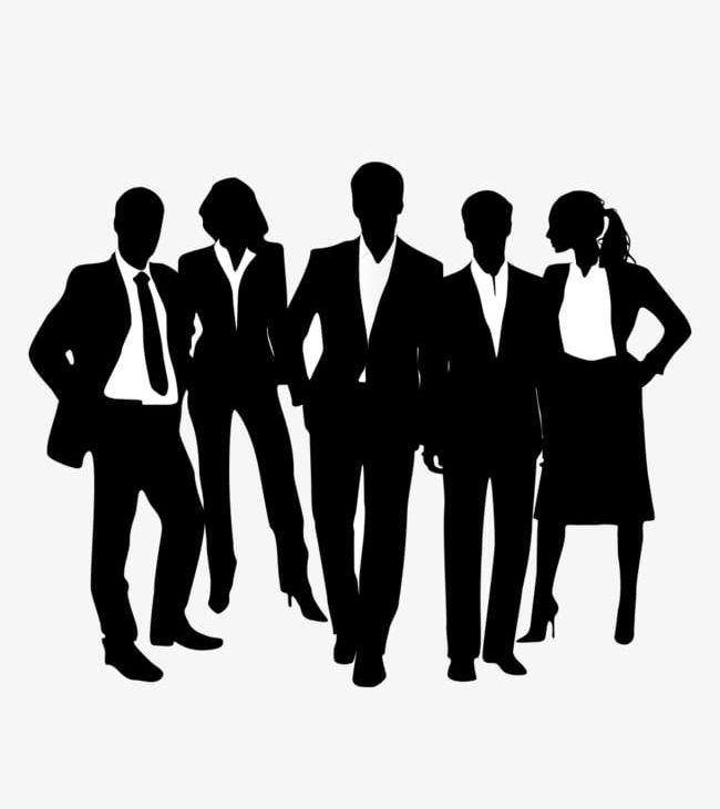 Black Business People Silhouettes PNG, Clipart, Black, Black Clipart, Business, Business Clipart, Business Man Free PNG Download
