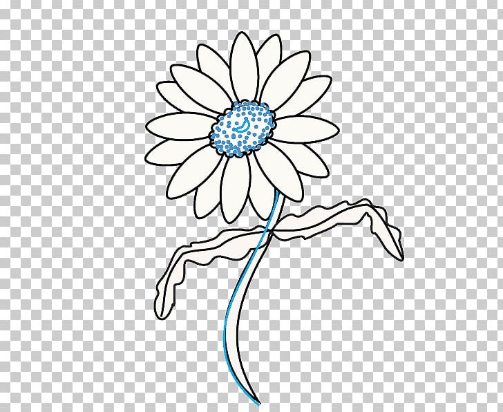 Common Daisy Floral Design Flowers Drawing PNG, Clipart, Artwork, Black And White, Cartoon, Common Daisy, Cut Flowers Free PNG Download