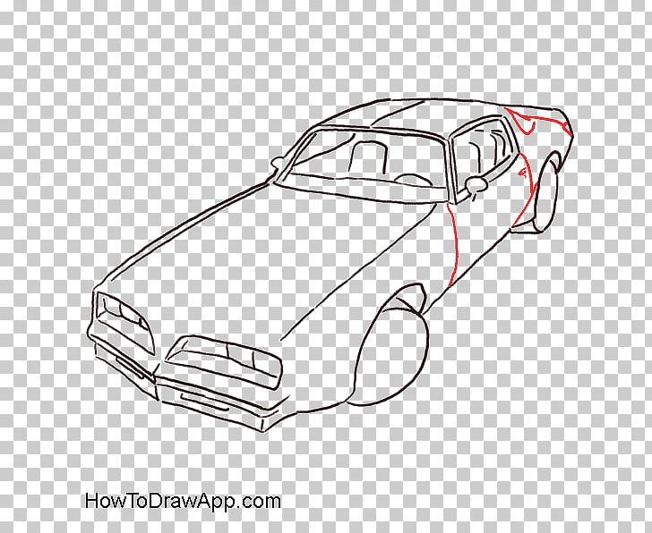 Pontiac Firebird Car Line Art Drawing PNG, Clipart, Angle, Area, Artwork, Automotive Design, Automotive Exterior Free PNG Download