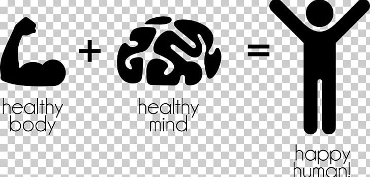 Mental Health Physical Education Physical Exercise Well-being PNG, Clipart, Black, Black And White, Brand, Calligraphy, Communication Free PNG Download