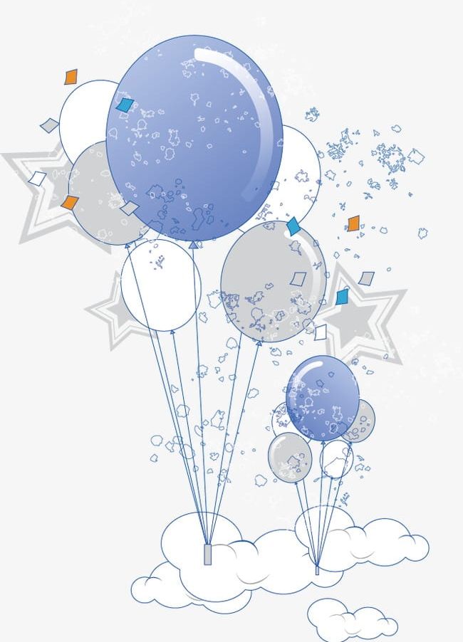 Balloon PNG, Clipart, Balloon, Balloon Clipart, Blue, Hand, Hand Painted Free PNG Download
