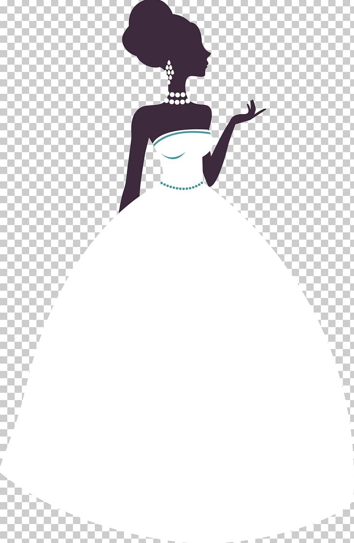 Gown White Shoulder Black Pattern PNG, Clipart, Beautiful, Beauty, Beauty Salon, Black And White, Black White Free PNG Download
