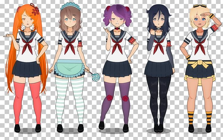 Yandere Simulator Pokemon X And Y Rivals Com Video Game Png Clipart Anime Art Clothing Costume