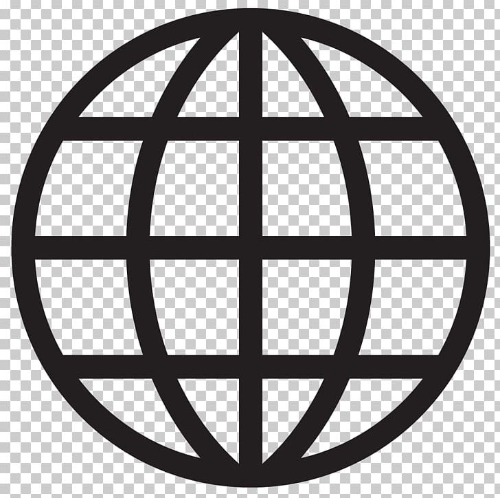 World Globe Graphics Computer Icons Earth PNG, Clipart, Area, Black And White, Circle, Communication, Computer Icons Free PNG Download