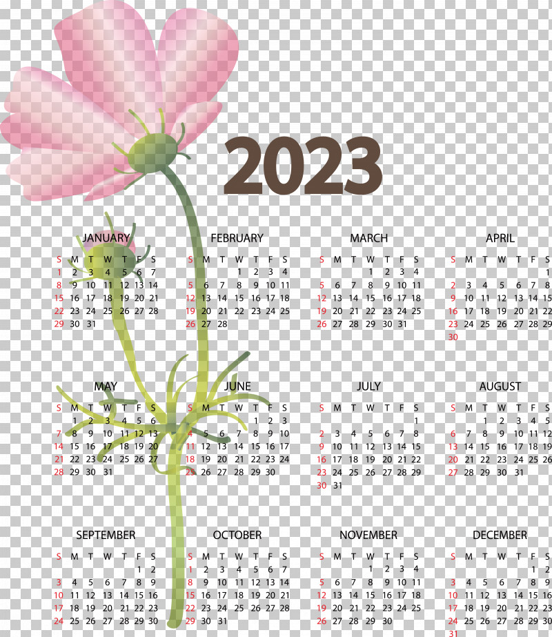 2023 Calendar 2022 2021 2020 PNG, Clipart, Calendar, Calendar Year, June, Week Free PNG Download