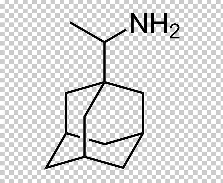 Adamantane NMDA Receptor Impurity Amantadine Methyl Group PNG, Clipart, Amantadine, Angle, Area, Artwork, Black Free PNG Download