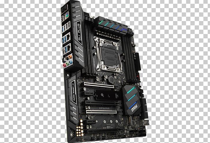 LGA 2066 Intel X299 List Of Intel Core I9 Microprocessors Motherboard MSI X299 SLI PLUS PNG, Clipart, Amd Crossfirex, Central Processing Unit, Computer Hardware, Electronic Device, Electronics Free PNG Download
