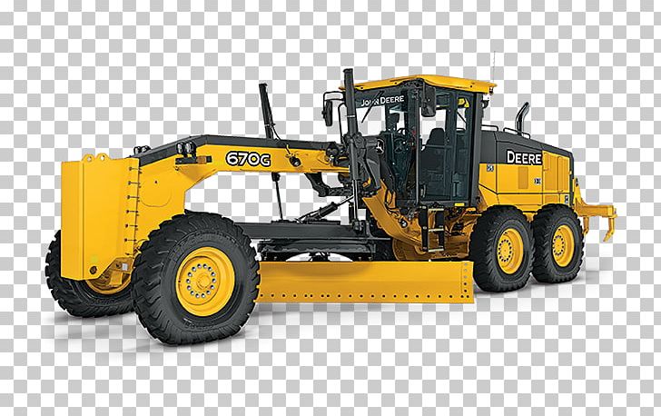 John Deere Caterpillar Inc. Grader Heavy Machinery Excavator PNG, Clipart, Agricultural Machinery, Arc, Backhoe Loader, Bulldozer, Caterpillar Inc Free PNG Download