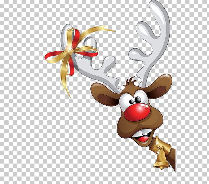 Reindeer Rudolph Santa Claus PNG, Clipart, Animation, Antler, Cartoon, Christmas, Christmas Ornament Free PNG Download