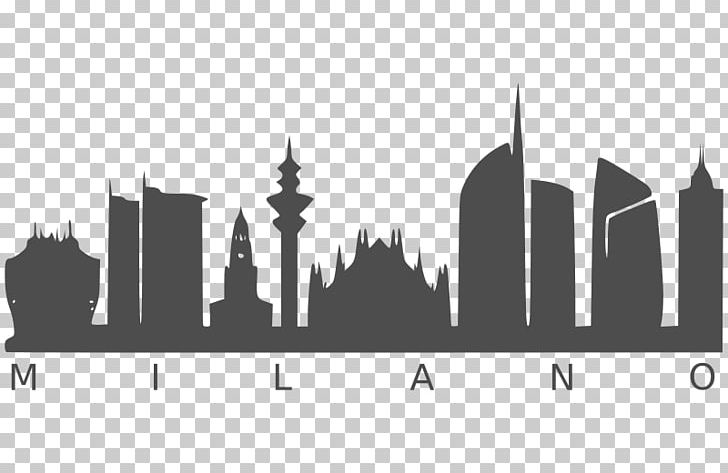 Milan Skyline Graphics Photograph PNG, Clipart, Black And White, Brand, City, Cityscape, Drawing Free PNG Download