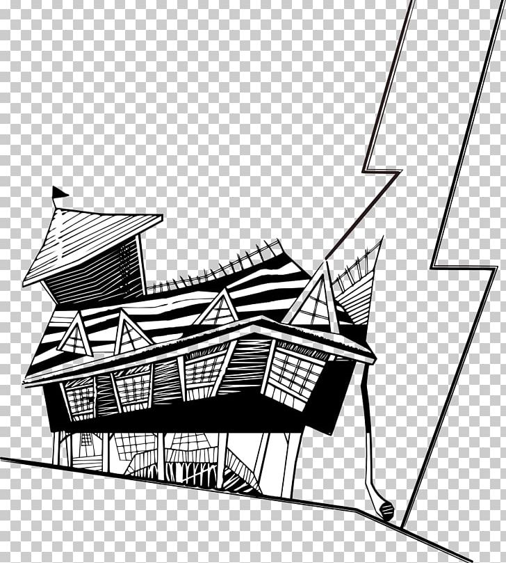 House Drawing PNG, Clipart, Angle, Art, Black And White, Computer Icons, Crooked Free PNG Download