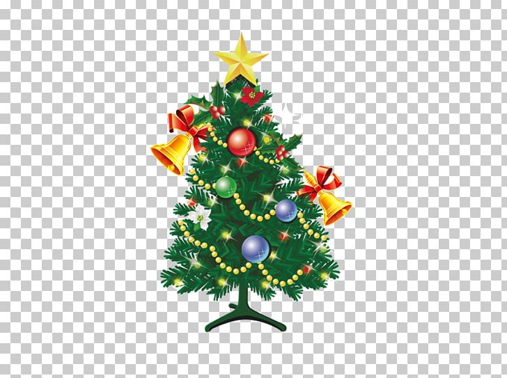 Christmas Tree Illustration PNG, Clipart, Bell, Christmas, Christmas Decoration, Christmas Frame, Christmas Lights Free PNG Download
