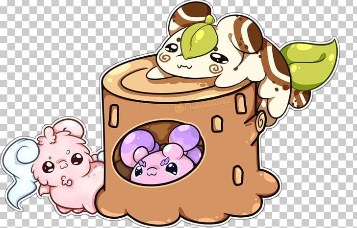 Parfait Neko Atsume Ice Cream Mammal Food PNG, Clipart, 2016, Cartoon, Deviantart, Fictional Character, Finger Free PNG Download